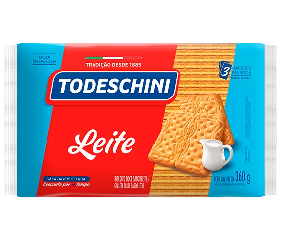 BISCOITO TODESCHINI LEITE 360G