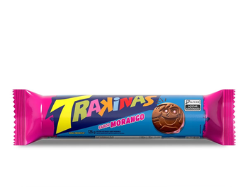 BISCOITO TRAKINAS MORANGO 126G