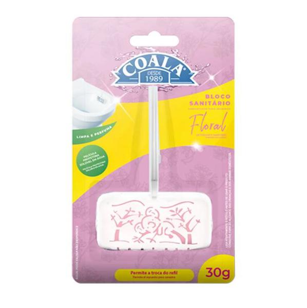 BLOCO SANITARIO COALA FLORAL 30G