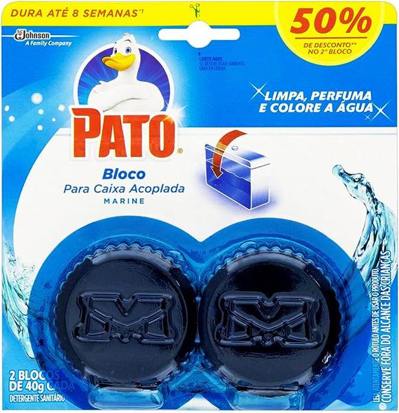BLOCO SANITARIO PATO CAIXA ACOPLADA MARINE C/2 96G