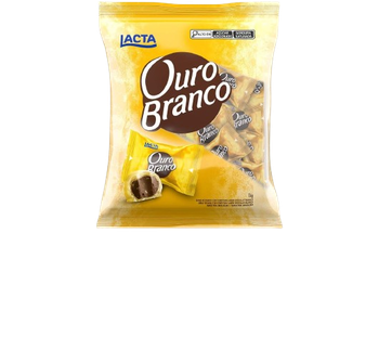 BOMBOM LACTA OURO BRANCO 1KG