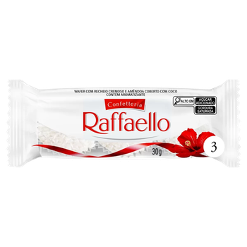 BOMBOM RAFFAELLO C/3 30G