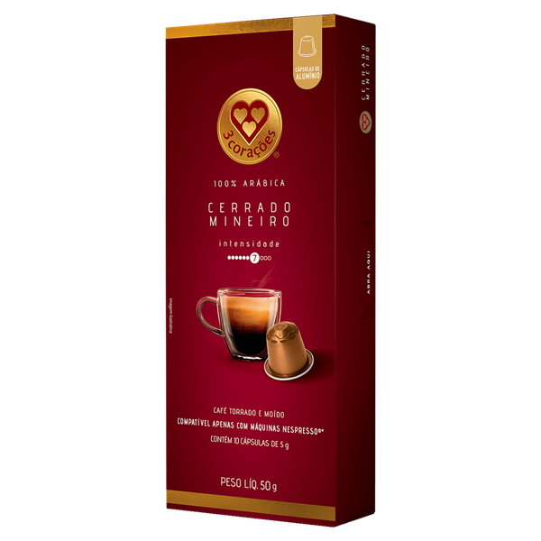 CAFE 3 CORACOES ESPRESSO CERRADO MINEIRO 50G