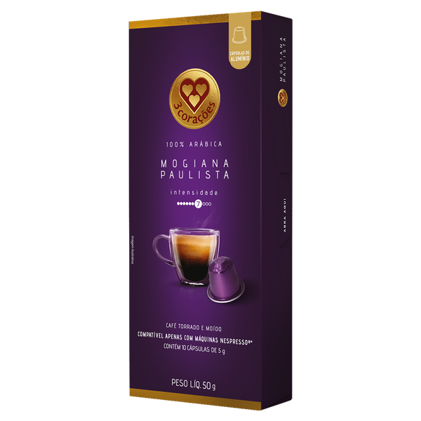 CAFE 3 CORACOES ESPRESSO MOGIANA PAULISTA 50G