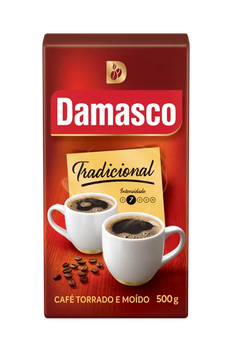 CAFE DAMASCO TORRADO MOIDO TRADICIONAL VACUO 500G