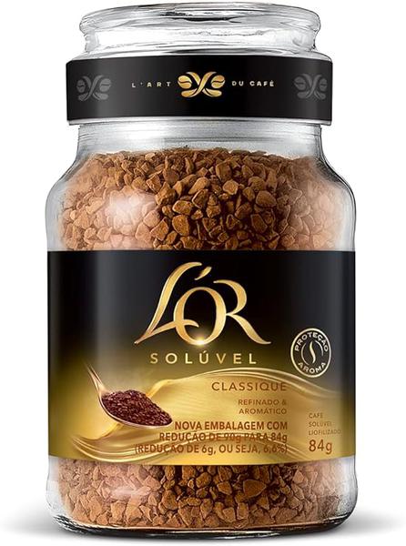 CAFE LOR SOLUVEL CLASSIQUE 84G