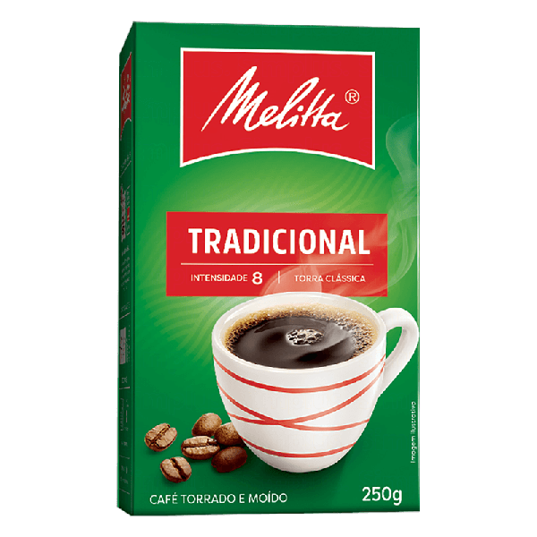 CAFE MELITTA TRADICIONAL TORRADO MOIDO 250G