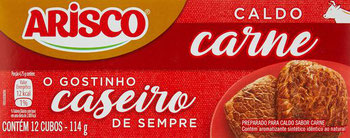 CALDO ARISCO CARNE 114G