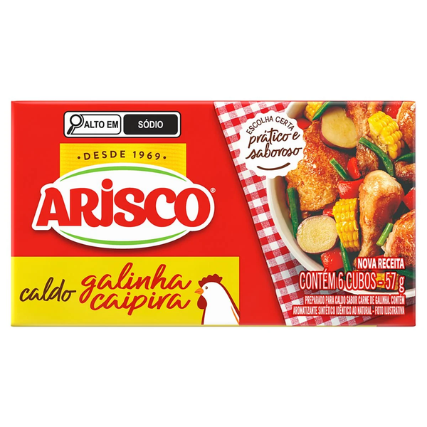 CALDO ARISCO GALINHA CAIPIRA 57G
