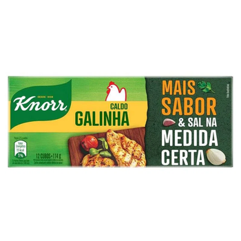 CALDO KNORR MAIS SABOR & SAL GALINHA 114G