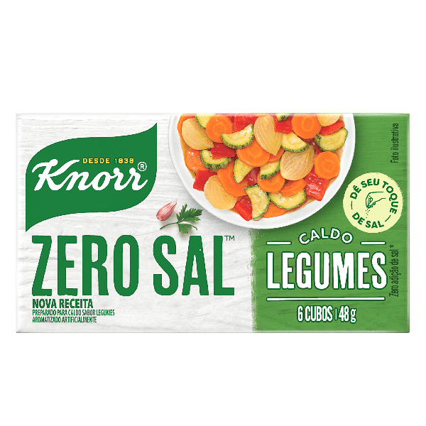 CALDO KNORR ZERO SAL LEGUMES 48G