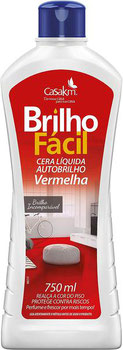 CERA BRILHO FACIL LIQUIDA VERMELHO 750ML