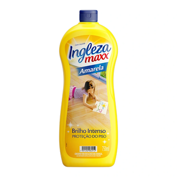 CERA INGLEZA MAXX LIQUIDA AMARELO 750ML