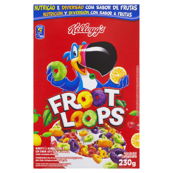 CEREAL KELLOGG'S FROOT LOOPS 230G