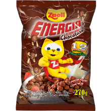 CEREAL ZAELI ENERGIA CHOCOLATE 270G