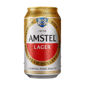 CERVEJA AMSTEL LAGER 350ML