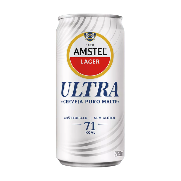 CERVEJA AMSTEL ULTRA PURO MALTE 269ML