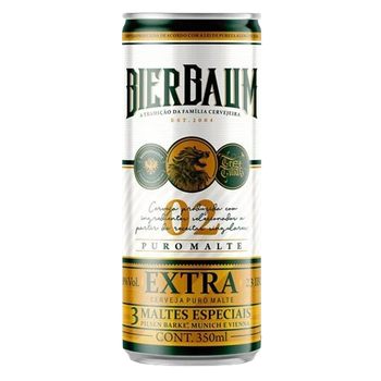 CERVEJA BIERBAUM EXTRA 350ML