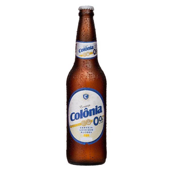 CERVEJA COLONIA ZERO ALCOOL LONG NECK 355ML
