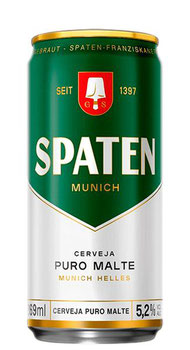 CERVEJA SPATEN N LATA 269ML