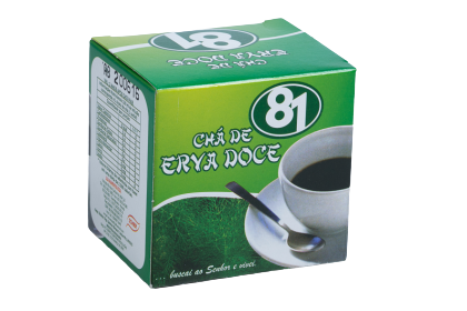 CHA 81 NATURAL ERVA DOCE C/10 10G