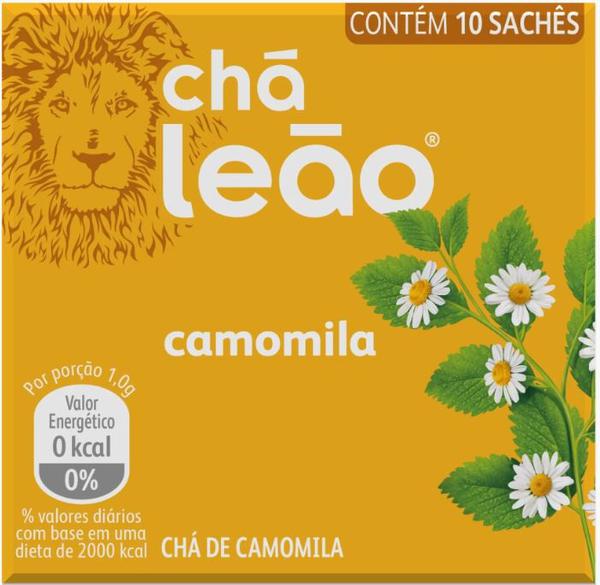 CHA LEAO CAMOMILA C/10 10G
