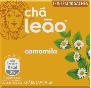 CHA LEAO CAMOMILA C/10 10G