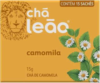 CHA LEAO CAMOMILA C/15 15G