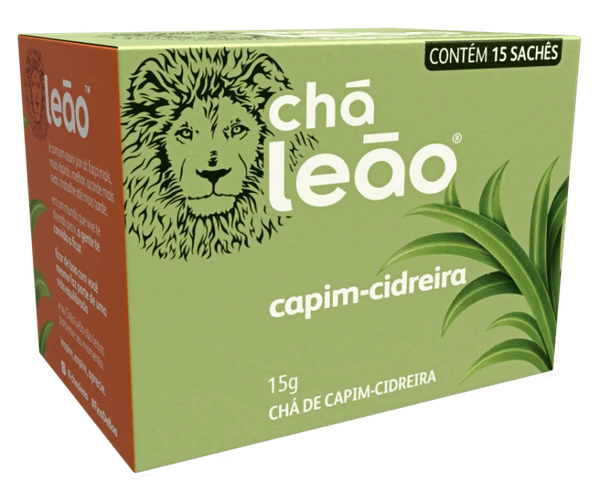 CHA LEAO CAPIM CIDREIRA C/15 15G