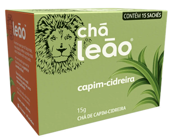 CHA LEAO CAPIM CIDREIRA C/15 15G