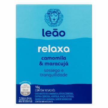 CHA LEAO FUNCIONAIS RELAXA C/10 16G