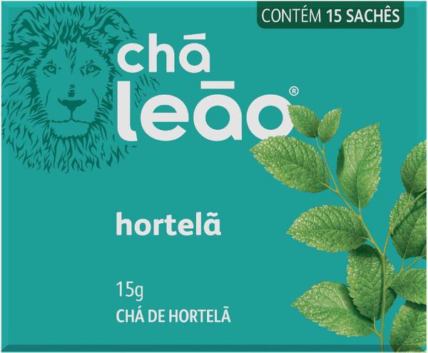 CHA LEAO HORTELA C/15 15G