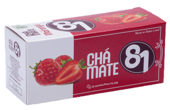 CHA MATE 81 MORANGO C/25 40G