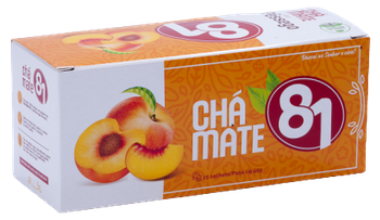 CHA MATE 81 PESSEGO C/25 40G