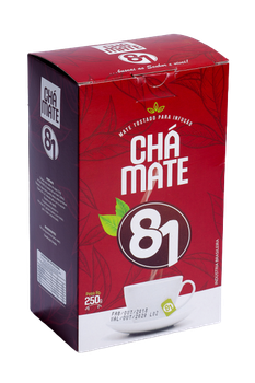 CHA MATE 81 TOSTADO P/INFUSAO 250G