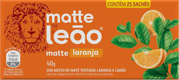CHA MATTE LEAO LARANJA C/25 40G