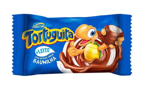 CHOCOLATE ARCOR TORTUGUITA BAUNILHA 15,5G