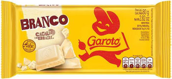 CHOCOLATE GAROTO CHOCOLATE BRANCO 80G