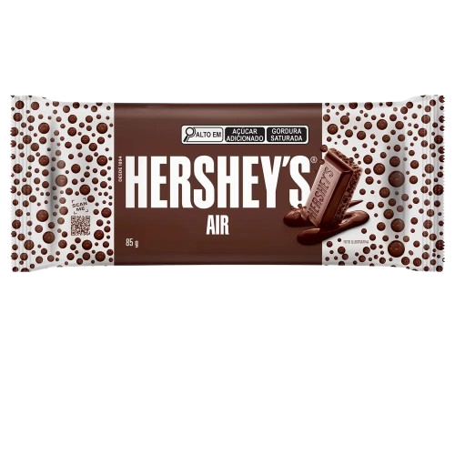 CHOCOLATE HERSHEY'S BARRA AIR AO LEITE 85G