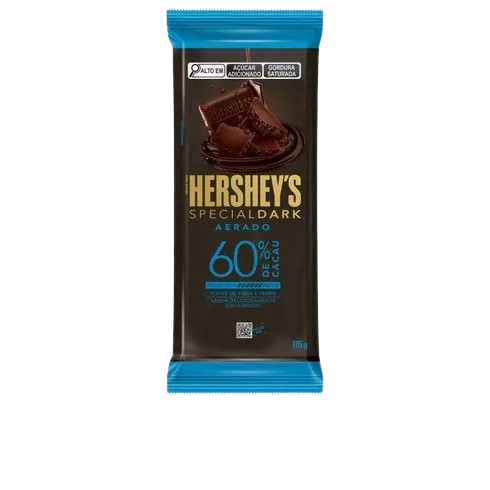 CHOCOLATE HERSHEY'S SPECIAL DARK 60% CACAU AERADO 85G