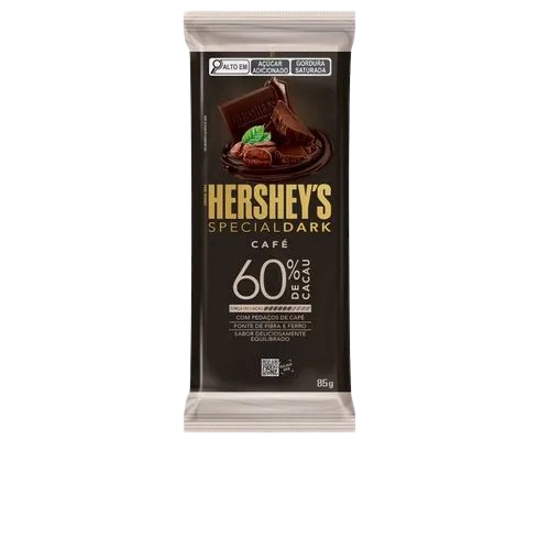 CHOCOLATE HERSHEY'S SPECIAL DARK CAFE 85G