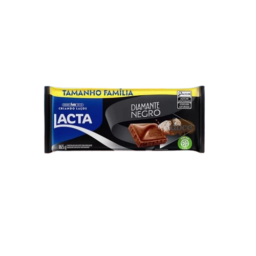 CHOCOLATE LACTA DIAMANTE NEGRO 165G