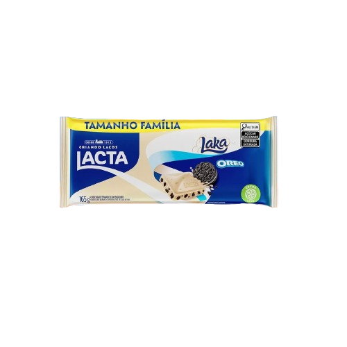 CHOCOLATE LACTA LAKA OREO 165G