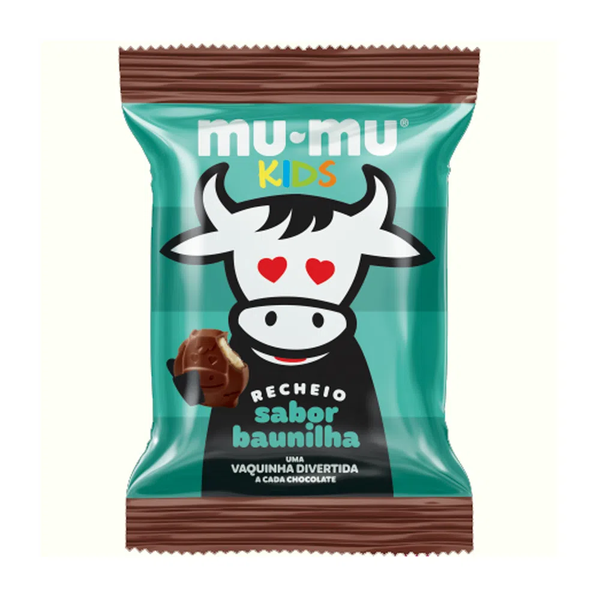 CHOCOLATE MU-MU KIDS BAUNILHA 15,6G