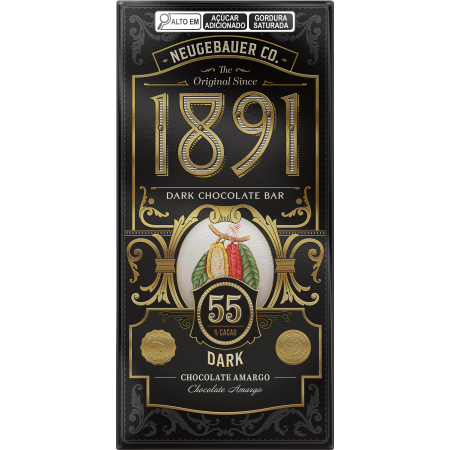 CHOCOLATE NEUGEBAUER 1891 DARK 55% CACAU 90G