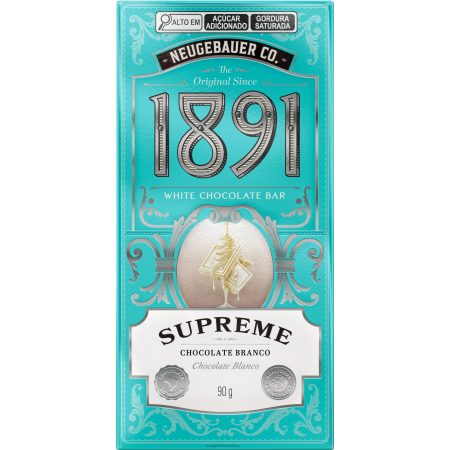 CHOCOLATE NEUGEBAUER 1891 SUPREME BRANCO 90G