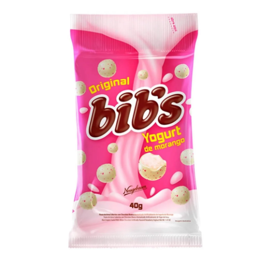 CHOCOLATE NEUGEBAUER BIB'S YOGURT MORANGO 40G