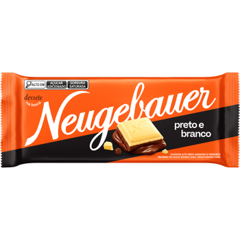 CHOCOLATE NEUGEBAUER PRETO/BRANCO 80G