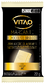 CHOCOLATE VITAO ZERO ACUCAR BRANCO 22G