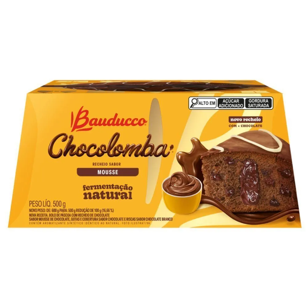 CHOCOLOMBA BAUDUCCO MOUSSE 500G